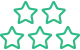Five-Star Rating Icon